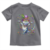 Mardi Gras Crocodile Toddler T Shirt Mardigator Alligator Costume Carnival New Orleans Louisiana