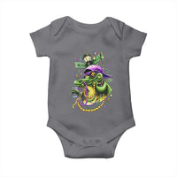 Mardi Gras Alligator Costume Baby Onesie Mardigator Crocodile Carnival New Orleans Louisiana