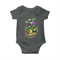 Mardi Gras Alligator Costume Baby Onesie Mardigator Crocodile Carnival New Orleans Louisiana