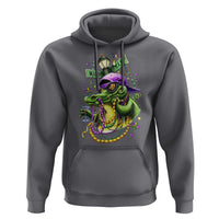 Mardi Gras Alligator Costume Hoodie Mardigator Crocodile Carnival New Orleans Louisiana