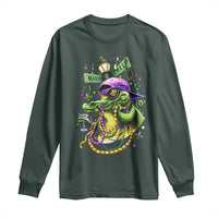 Mardi Gras Alligator Costume Long Sleeve Shirt Mardigator Crocodile Carnival New Orleans Louisiana