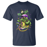 Mardi Gras Alligator Costume T Shirt Mardigator Crocodile Carnival New Orleans Louisiana