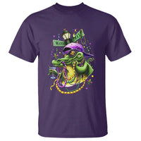 Mardi Gras Alligator Costume T Shirt Mardigator Crocodile Carnival New Orleans Louisiana