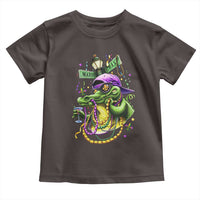 Mardi Gras Alligator Costume Toddler T Shirt Mardigator Crocodile Carnival New Orleans Louisiana
