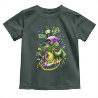 Mardi Gras Alligator Costume Toddler T Shirt Mardigator Crocodile Carnival New Orleans Louisiana