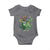 Happy Mardi Gras Alligator Baby Onesie Mardigator Crocodile Dancing New Orleans Louisiana