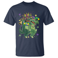 Happy Mardi Gras Alligator T Shirt Mardigator Crocodile Dancing New Orleans Louisiana