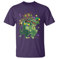 Happy Mardi Gras Alligator T Shirt Mardigator Crocodile Dancing New Orleans Louisiana
