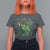 Happy Mardi Gras Alligator T Shirt For Women Mardigator Crocodile Dancing New Orleans Louisiana