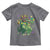 Happy Mardi Gras Alligator Toddler T Shirt Mardigator Crocodile Dancing New Orleans Louisiana