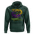 Aligator Crocodiles Louisiana Mardi Gras Hoodie