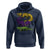 Aligator Crocodiles Louisiana Mardi Gras Hoodie