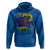 Aligator Crocodiles Louisiana Mardi Gras Hoodie