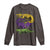 Aligator Crocodiles Louisiana Mardi Gras Long Sleeve Shirt