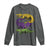 Aligator Crocodiles Louisiana Mardi Gras Long Sleeve Shirt