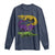 Aligator Crocodiles Louisiana Mardi Gras Long Sleeve Shirt