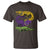 Aligator Crocodiles Louisiana Mardi Gras T Shirt