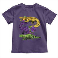 Aligator Crocodiles Louisiana Mardi Gras Toddler T Shirt