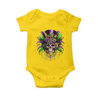 Mardi Gras Sugar Skull Baby Onesie Fat Tuesday