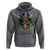 Mardi Gras Sugar Skull Hoodie Fat Tuesday
