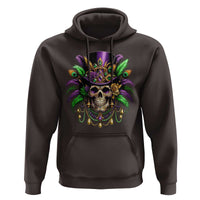 Mardi Gras Sugar Skull Hoodie Fat Tuesday