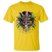 Mardi Gras Sugar Skull T Shirt Fat Tuesday