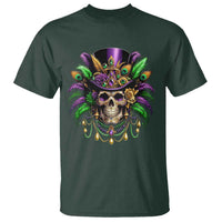 Mardi Gras Sugar Skull T Shirt Fat Tuesday