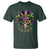 Mardi Gras Sugar Skull T Shirt Fat Tuesday