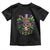 Mardi Gras Sugar Skull Toddler T Shirt Fat Tuesday