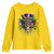 Mardi Gras Sugar Skull Youth Sweatshirt Fat Tuesday
