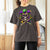 Mardi Gras Jester Skull T Shirt For Women New Orleans Skeleton Beads