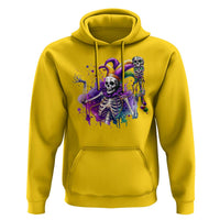 Mardi Gras Hoodie Jester Skeleton Skull Lovers