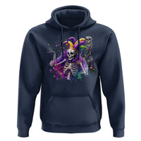 Mardi Gras Hoodie Jester Skeleton Skull Lovers
