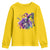 Mardi Gras Youth Sweatshirt Jester Skeleton Skull Lovers