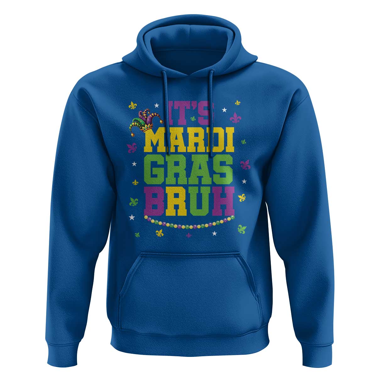 Bruh Mardi Gras Hoodie Funny Fat Tuesday Teens Boys Kids