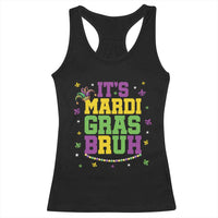 Bruh Mardi Gras Racerback Tank Top Funny Fat Tuesday Teens Boys Kids