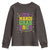 Bruh Mardi Gras Youth Sweatshirt Funny Fat Tuesday Teens Boys Kids