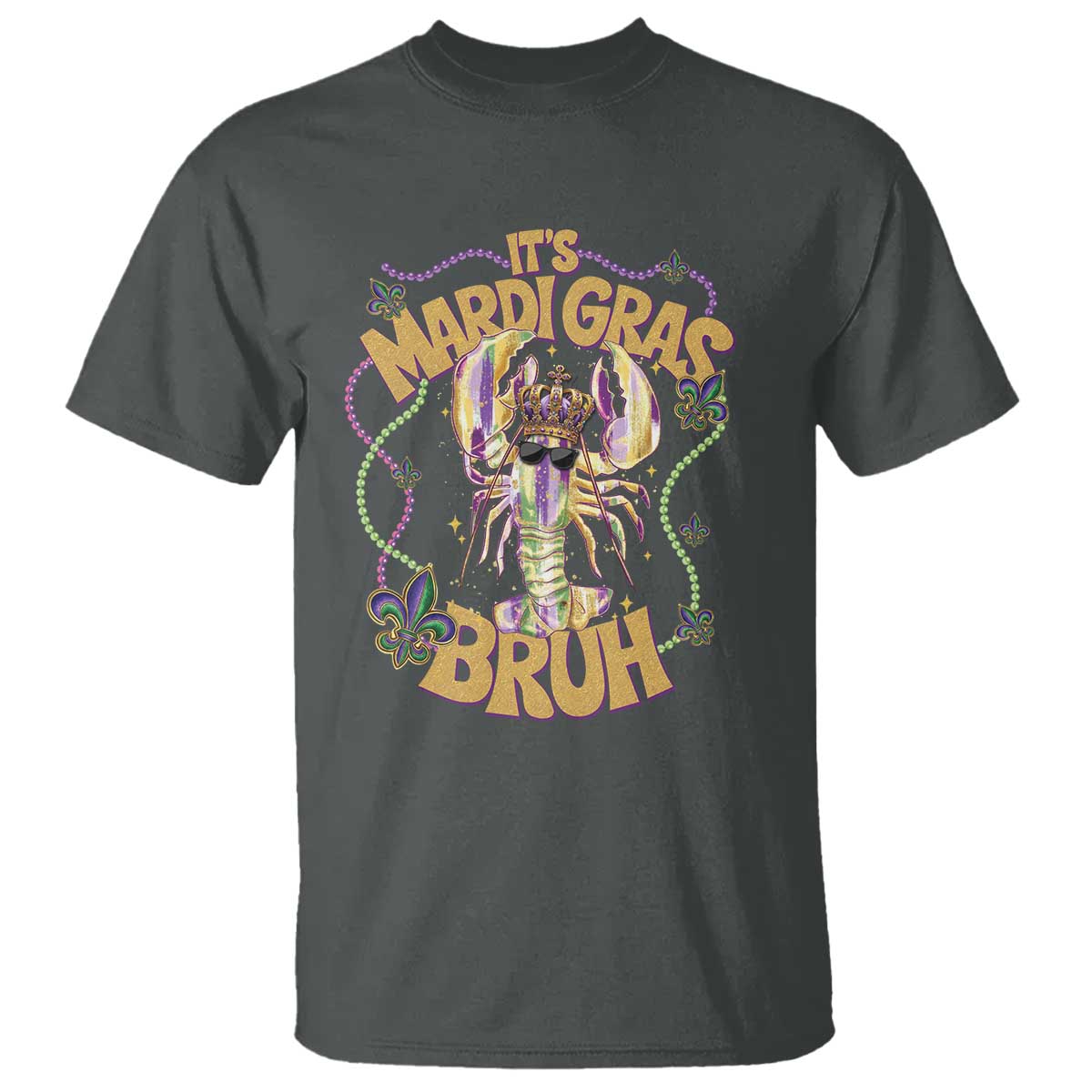 Funny Mardi Gras Bruh T Shirt Dabbing Boy Teens Kids New Orleans Trip Jester Outfit