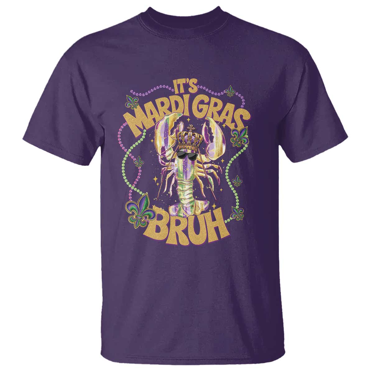 Funny Mardi Gras Bruh T Shirt Dabbing Boy Teens Kids New Orleans Trip Jester Outfit