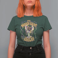 Funny Mardi Gras Bruh T Shirt For Women Dabbing Boy Teens Kids New Orleans Trip Jester Outfit