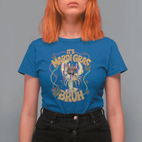 Funny Mardi Gras Bruh T Shirt For Women Dabbing Boy Teens Kids New Orleans Trip Jester Outfit