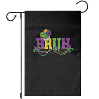 Bruh Mardi Gras Garden Flag Carnival New Orleans Trip Parade Outfit Teens Boys Kids - Wonder Print Shop