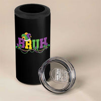 Bruh Mardi Gras 4 in 1 Can Cooler Tumbler Carnival New Orleans Trip Parade Outfit Teens Boys Kids - Wonder Print Shop