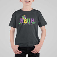 Bruh Mardi Gras T Shirt For Kid Carnival New Orleans Trip Parade Outfit Teens Boys Kids - Wonder Print Shop