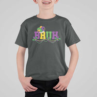 Bruh Mardi Gras T Shirt For Kid Carnival New Orleans Trip Parade Outfit Teens Boys Kids - Wonder Print Shop