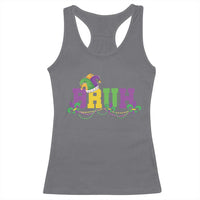 Bruh Mardi Gras Racerback Tank Top Carnival New Orleans Trip Parade Outfit Teens Boys Kids - Wonder Print Shop
