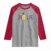 Bruh Mardi Gras Raglan Shirt Carnival New Orleans Trip Parade Outfit Teens Boys Kids - Wonder Print Shop