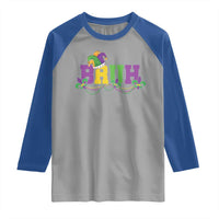 Bruh Mardi Gras Raglan Shirt Carnival New Orleans Trip Parade Outfit Teens Boys Kids - Wonder Print Shop