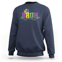 Bruh Mardi Gras Sweatshirt Carnival New Orleans Trip Parade Outfit Teens Boys Kids - Wonder Print Shop