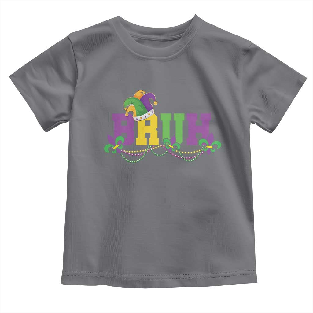 Bruh Mardi Gras Toddler T Shirt Carnival New Orleans Trip Parade Outfit Teens Boys Kids - Wonder Print Shop